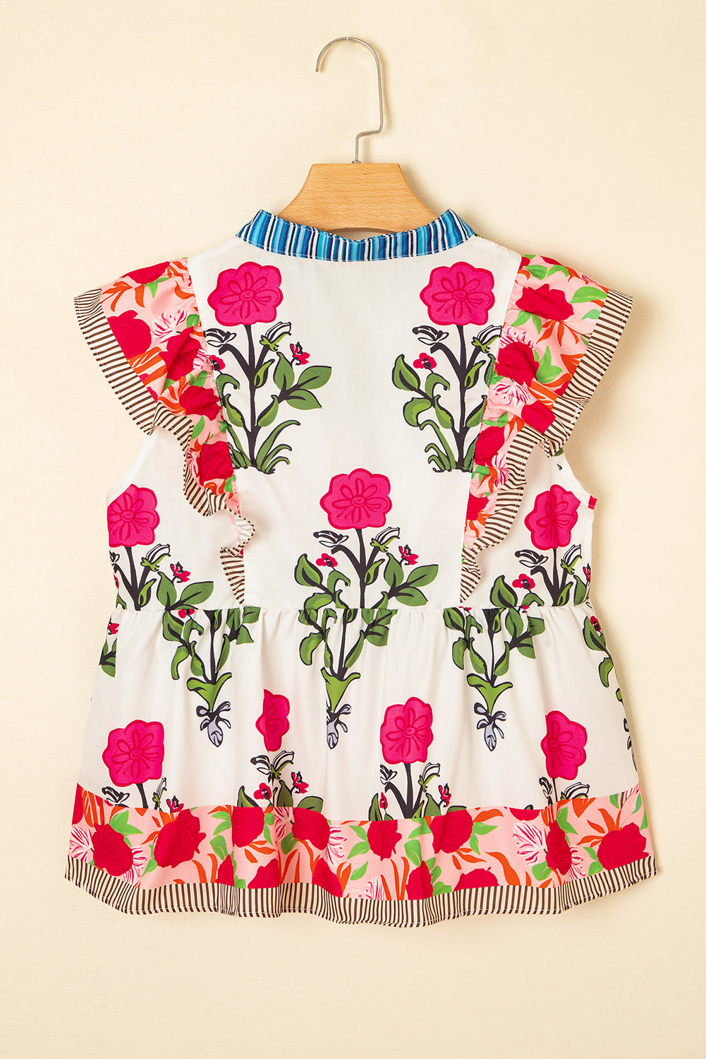Madisen Flutter Sleeve Blouse-3