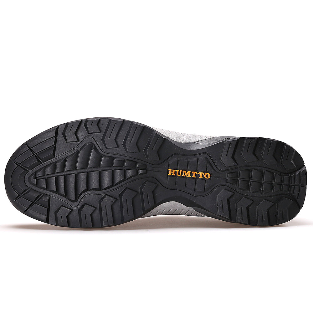 Black sole of a shoe with 'HUMTTO' branding on a white background