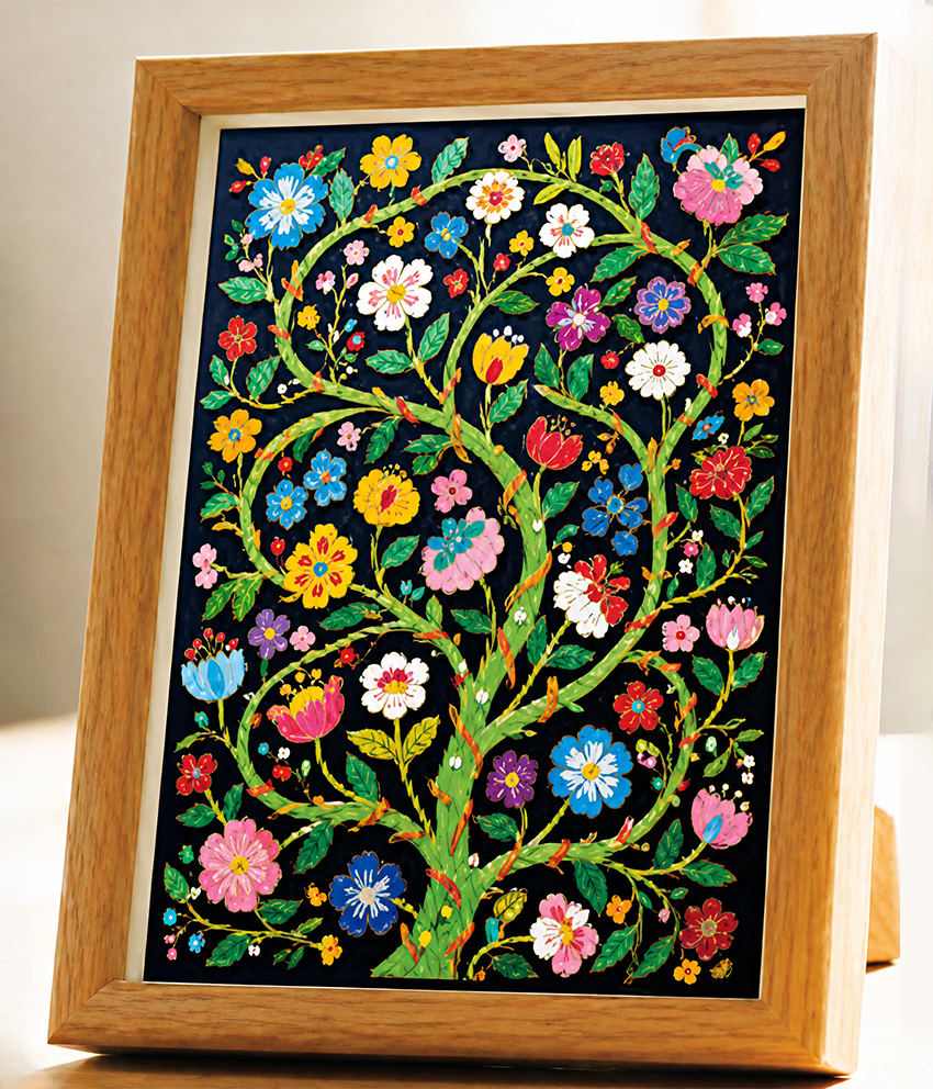 Tree of Life Cloisonne Art Kit F07AM3-19-4-0