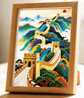 The Great Wall of China Cloisonne Art Kit F07AM3-19-8-0