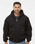 DRI DUCK 5020 Men's Cheyenne Boulder Cloth™ Hooded Jacket with Tricot Quilt Lining
