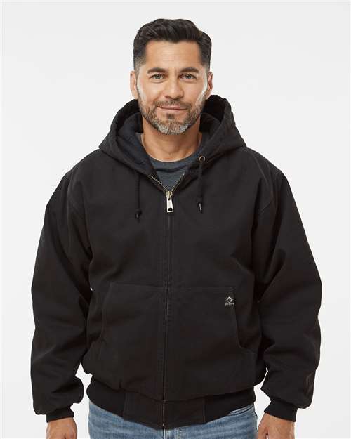 DRI DUCK 5020 Men's Cheyenne Boulder Cloth™ Hooded Jacket with Tricot Quilt Lining