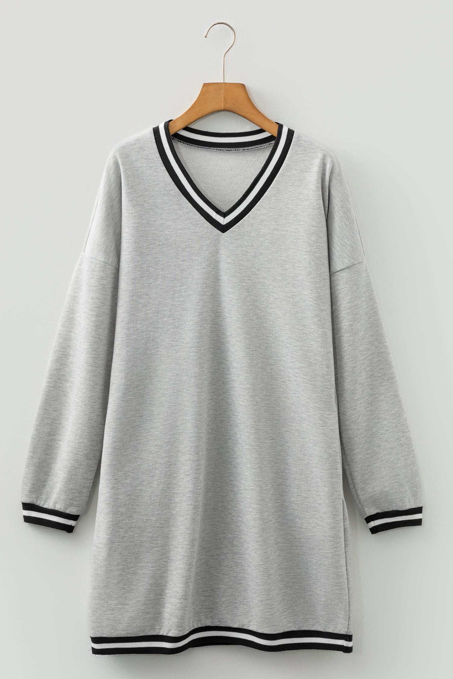 Alessandra Shirt Dress Long Sleeve Top-3