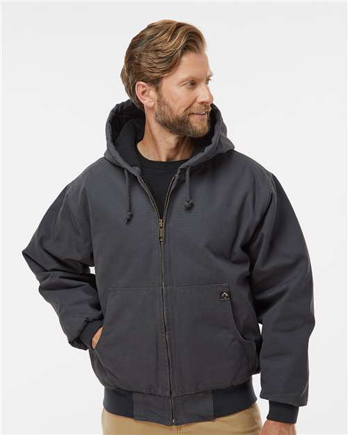 DRI DUCK 5020 Men's Cheyenne Boulder Cloth™ Hooded Jacket with Tricot Quilt Lining