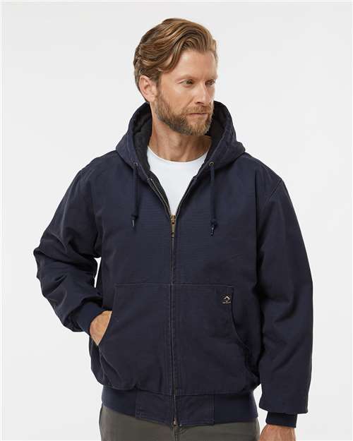 DRI DUCK 5020 Men's Cheyenne Boulder Cloth™ Hooded Jacket with Tricot Quilt Lining