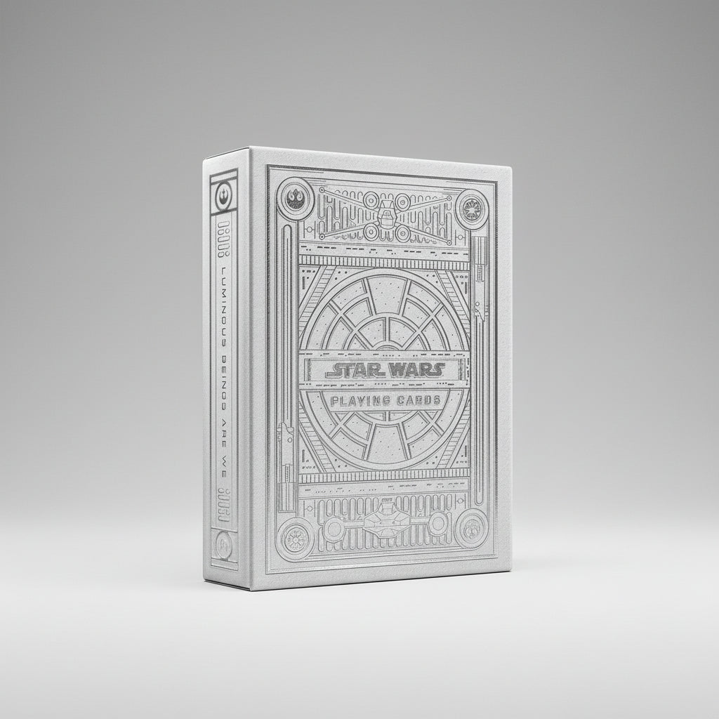 Star Wars Playing Cards Silver Edition - Light Side White