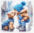First Friend 70-51 Counted Cross-Stitch Kit-0