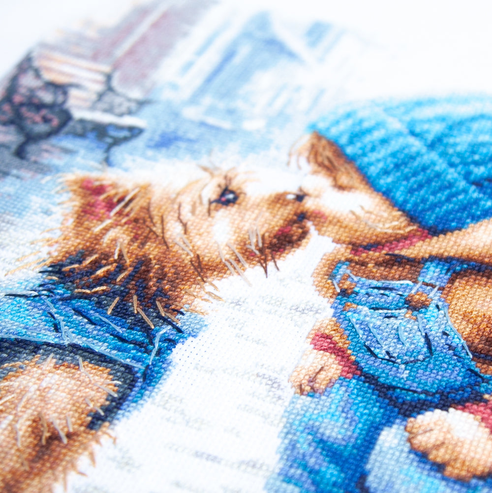 First Friend 70-51 Counted Cross-Stitch Kit-4