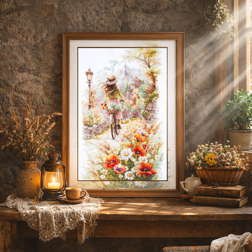 To Be Happy 70-57 Counted Cross-Stitch Kit-1