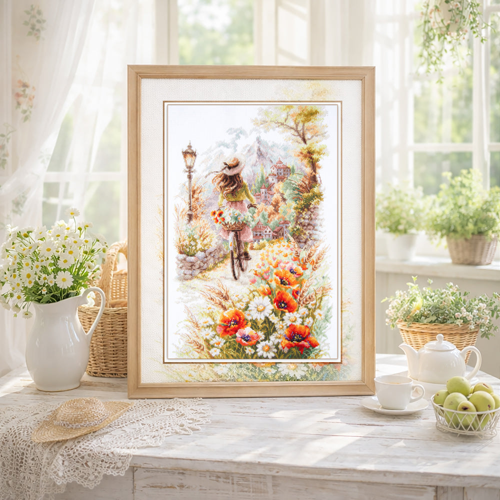 To Be Happy 70-57 Counted Cross-Stitch Kit-2