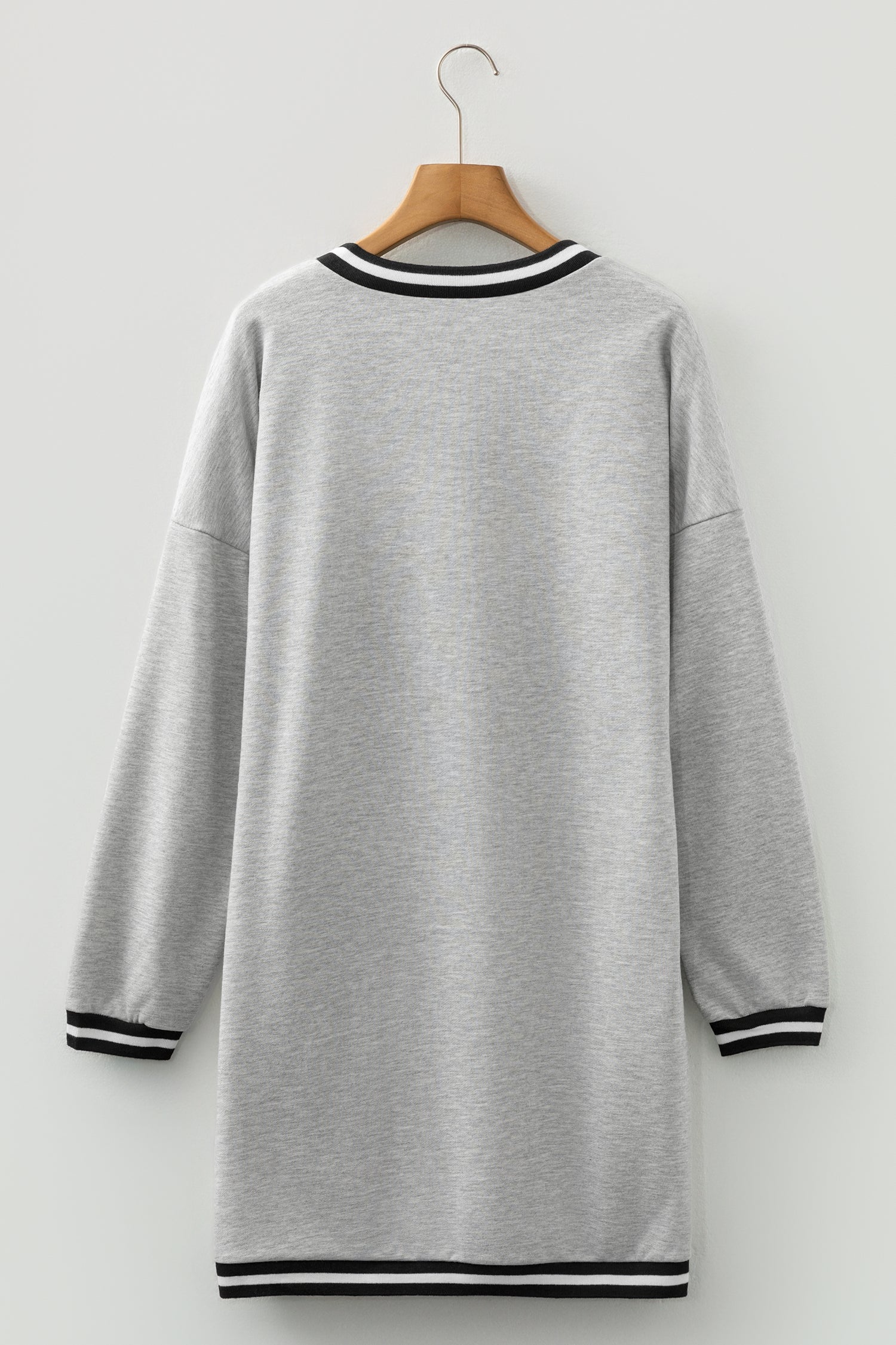 Alessandra Shirt Dress Long Sleeve Top-4