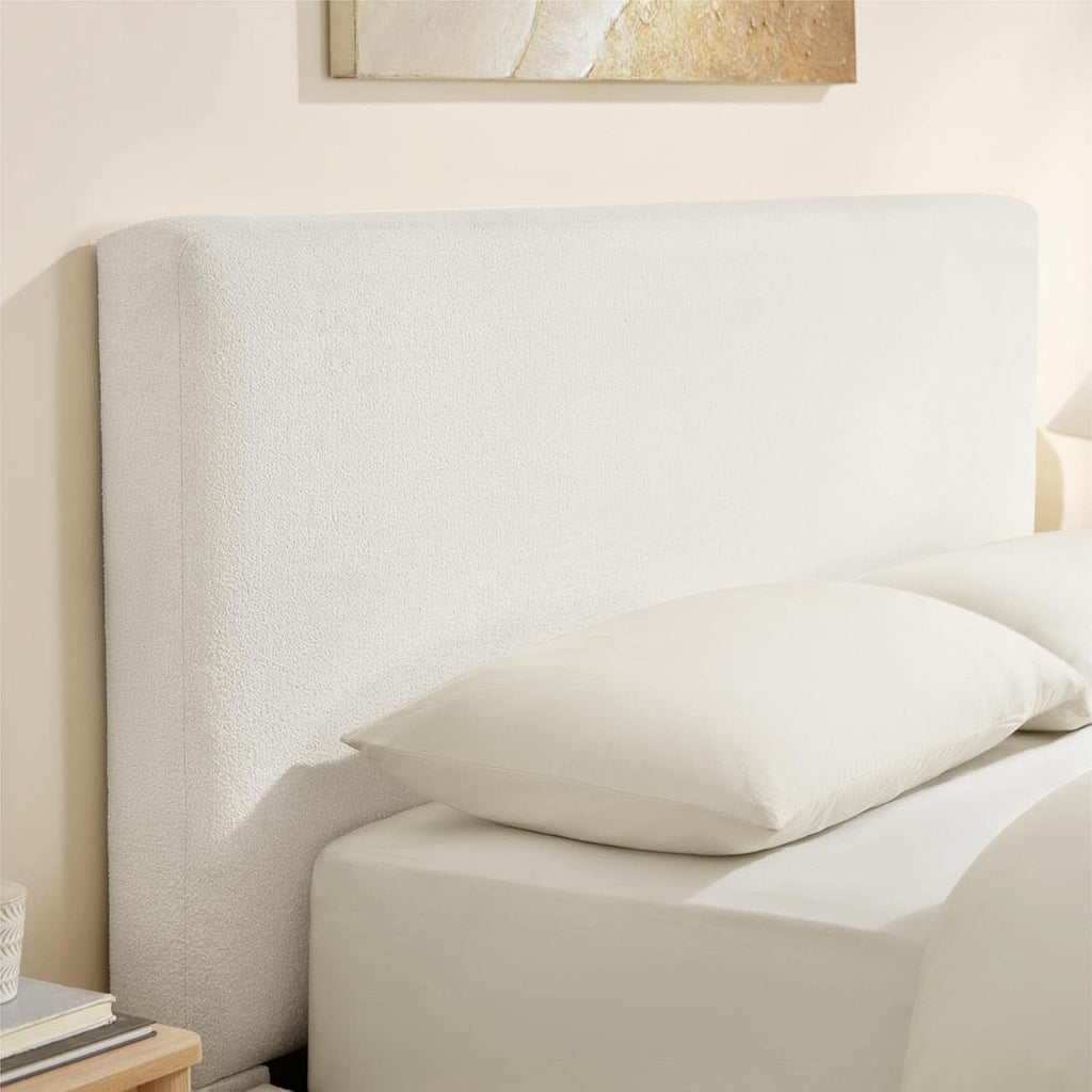 Queen Size Luxurious Upholstered Platform Bed Frame-4