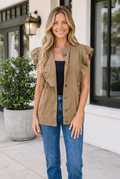 Harlee Ruffled Patchwork Jacket-0