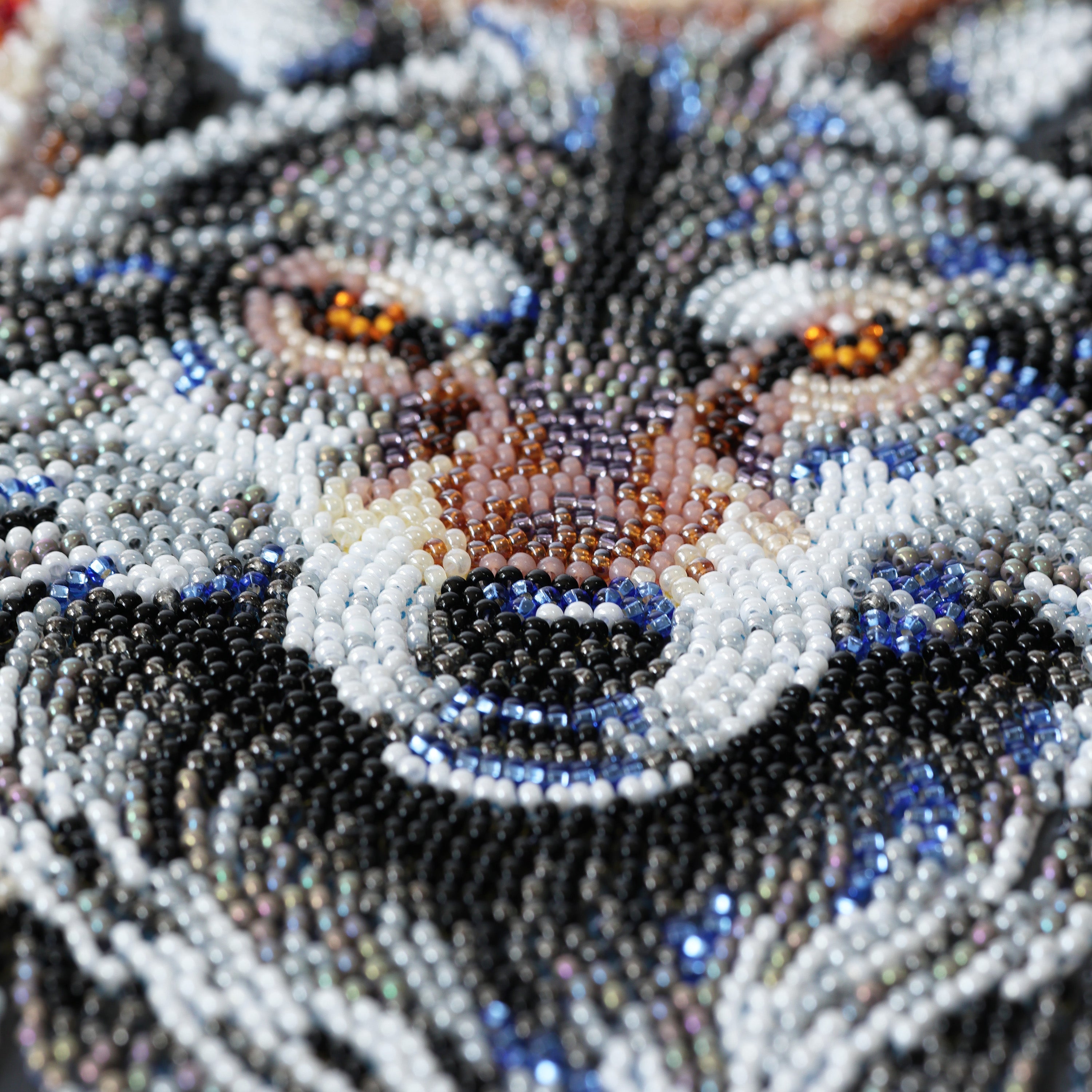 Main Bead Embroidery Kit - Alpha Wolf AB-981-4
