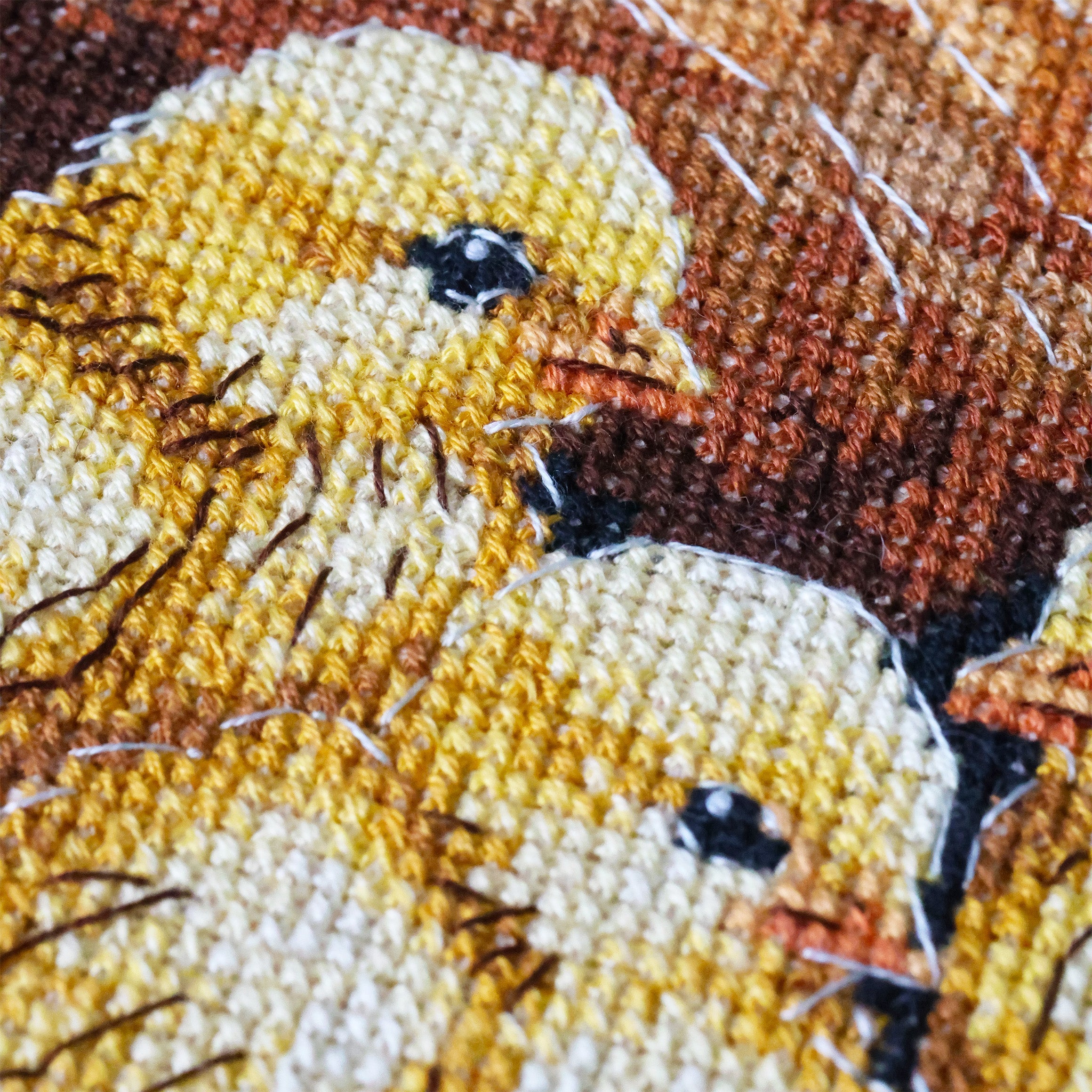 Cross-stitch kit - Hen in the Yard AH-326-3