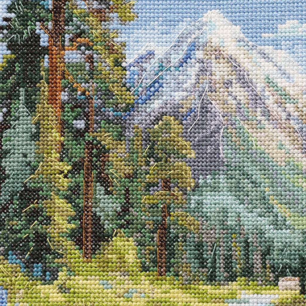 Cross-stitch kit - Faraway mountains AH-334-4