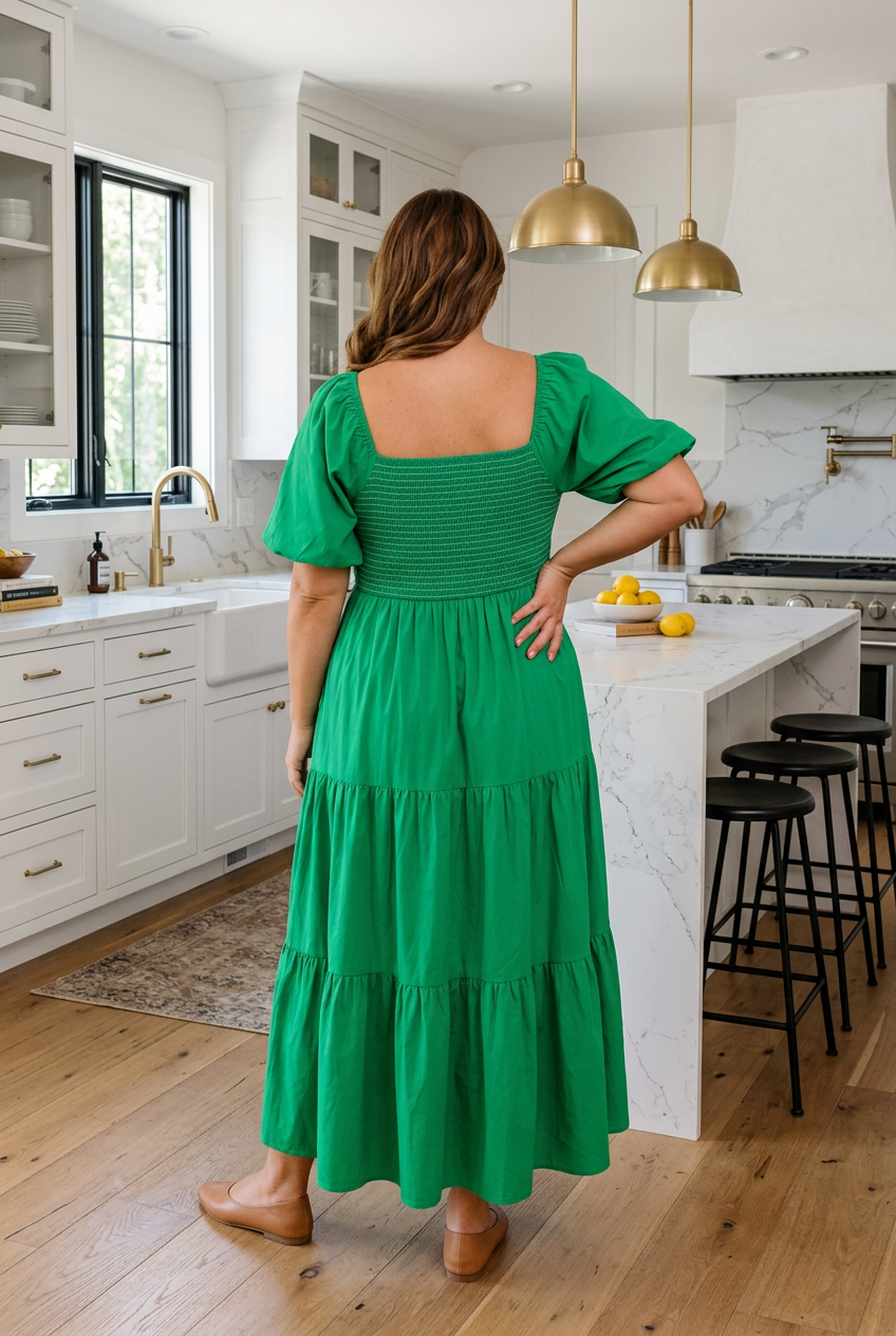 Stormi Sleeve Long PLUS Dress-1