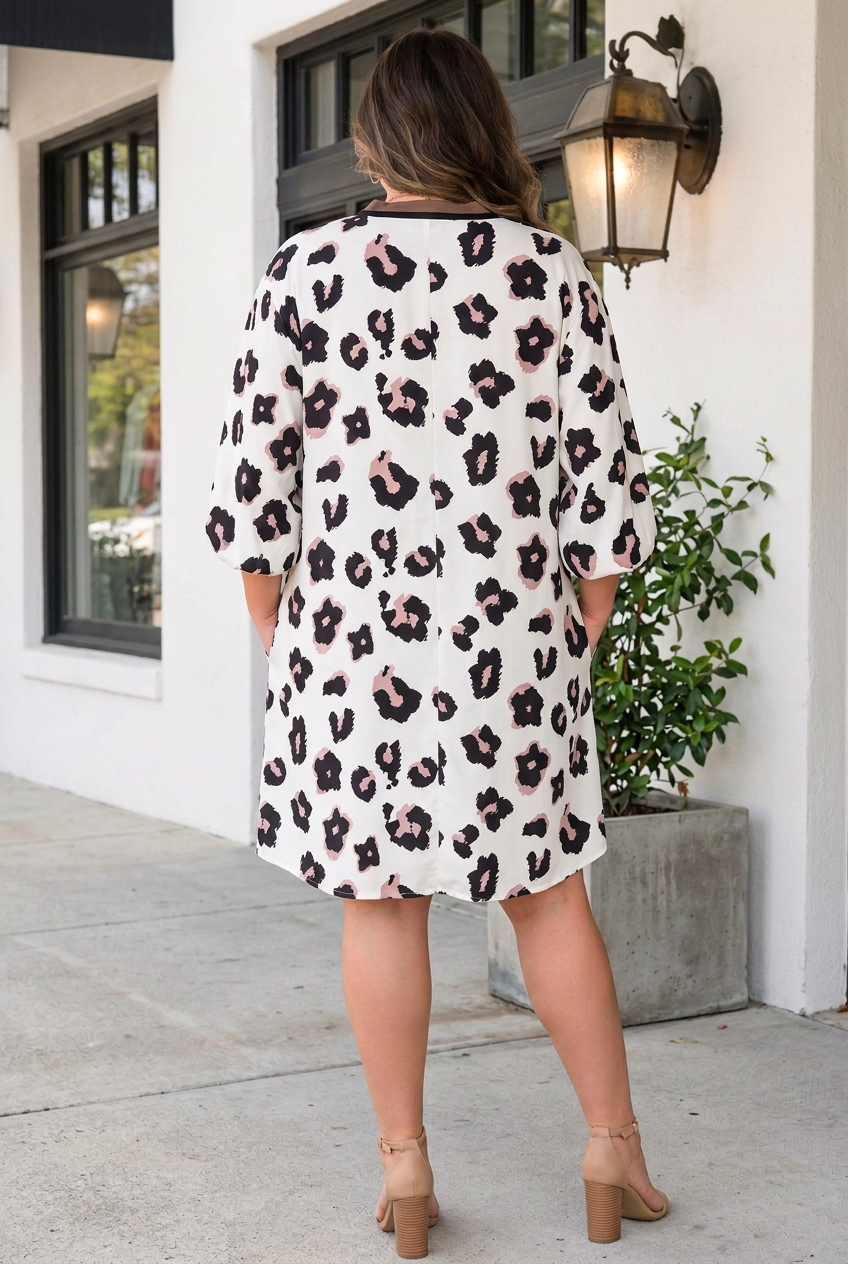 Kimberly Shift Mini PLUS Dress-1