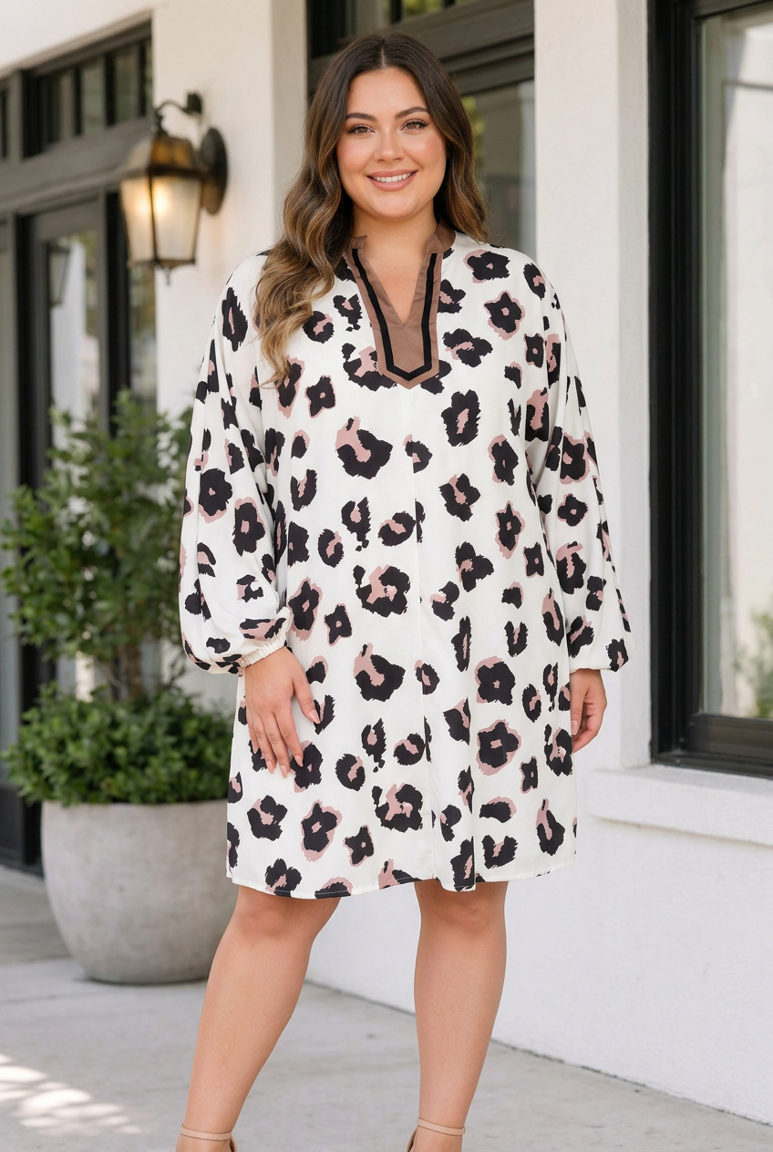 Kimberly Shift Mini PLUS Dress-0