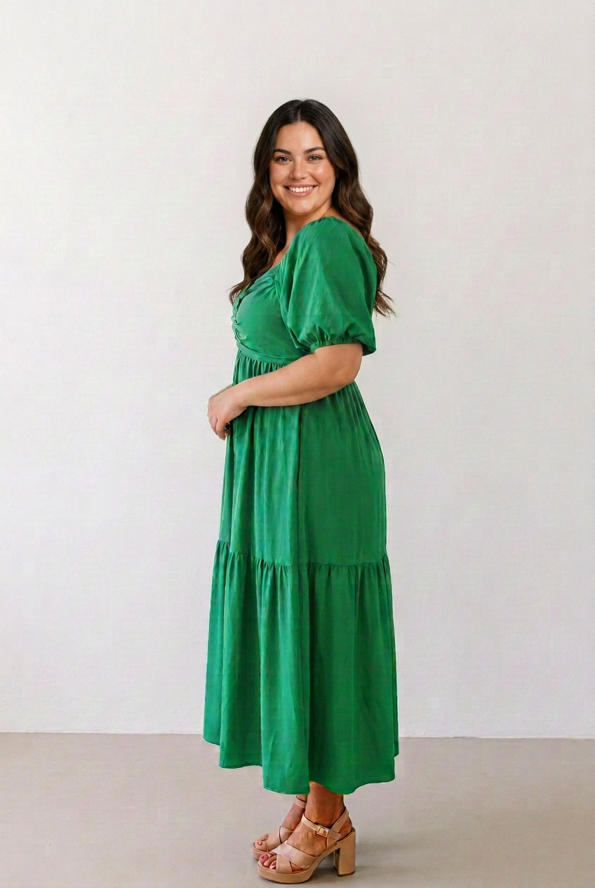Stormi Sleeve Long PLUS Dress-2