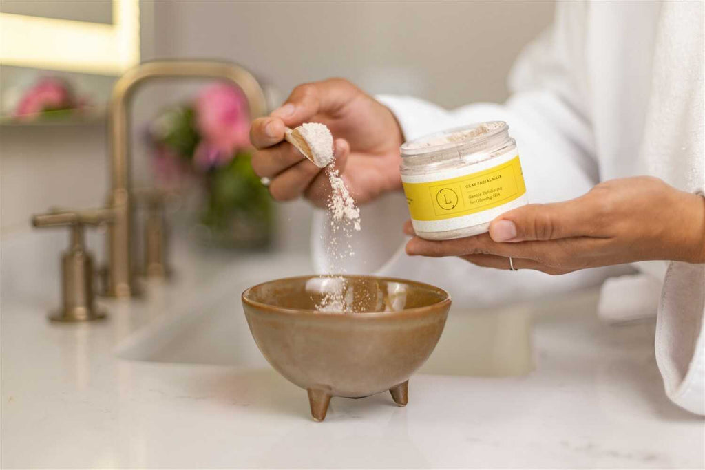Natural Clay Facial Mask, Exfoliating Mask, Glowing skin Mask-4