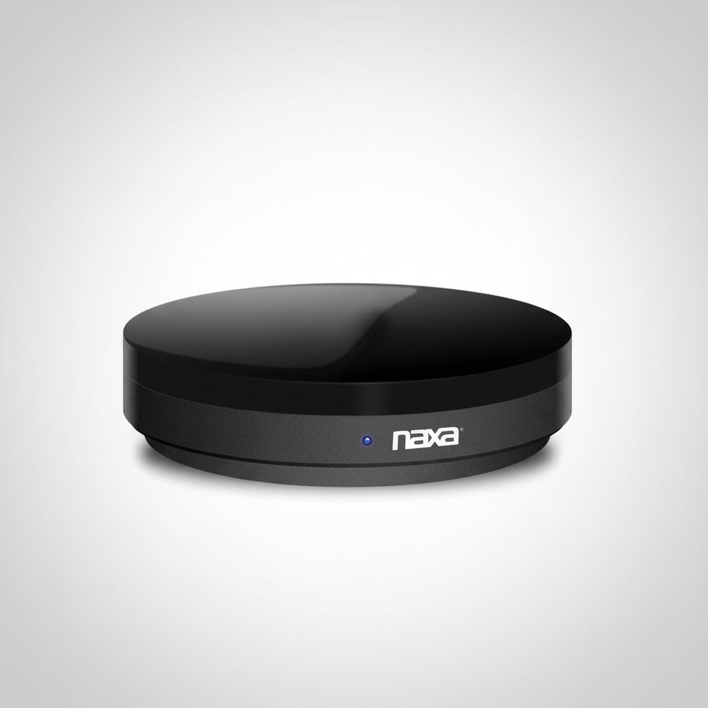 

Smart remote control with ergonomic design, responsive buttons, and wireless connectivity, allowing easy control of TVs, streaming devices, sound systems, and smart home entertainment equipment from a single handheld device.
