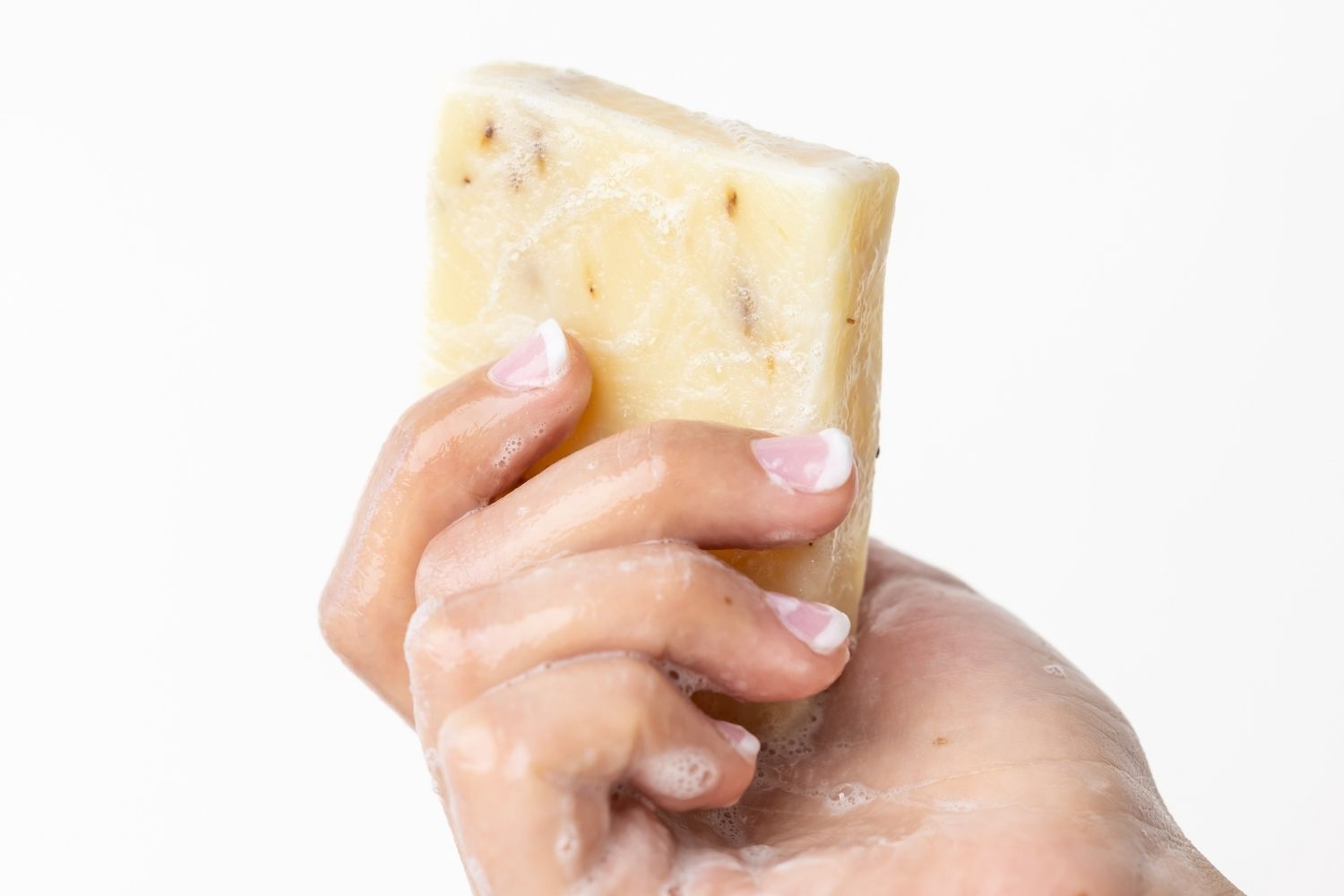 2 x Lemongrass Natural Soap Bar, Handmade Body Soap Gift-4