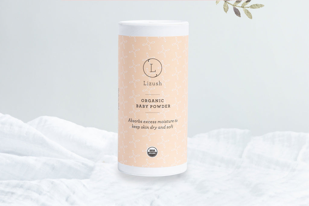 2 x ORGANIC BABY POWDER - Talc Free-0
