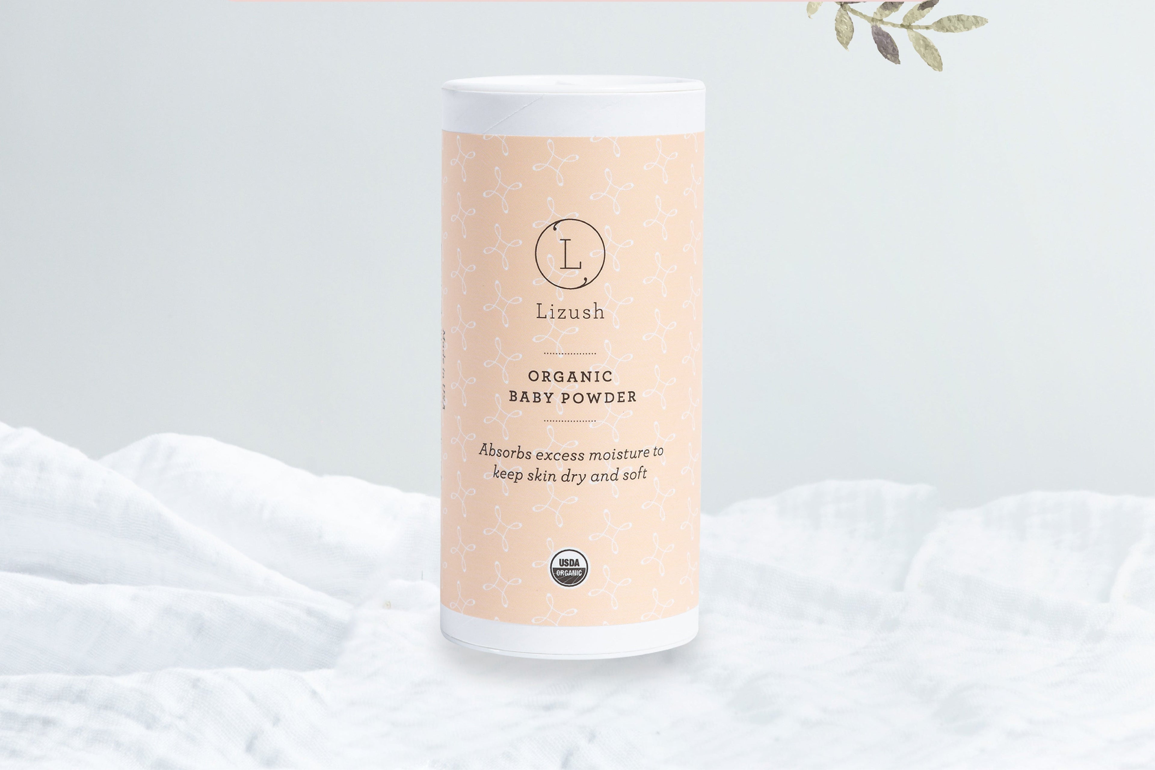 2 x ORGANIC BABY POWDER - Talc Free-0