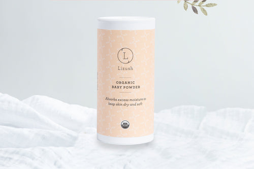 2 x ORGANIC BABY POWDER - Talc Free-0