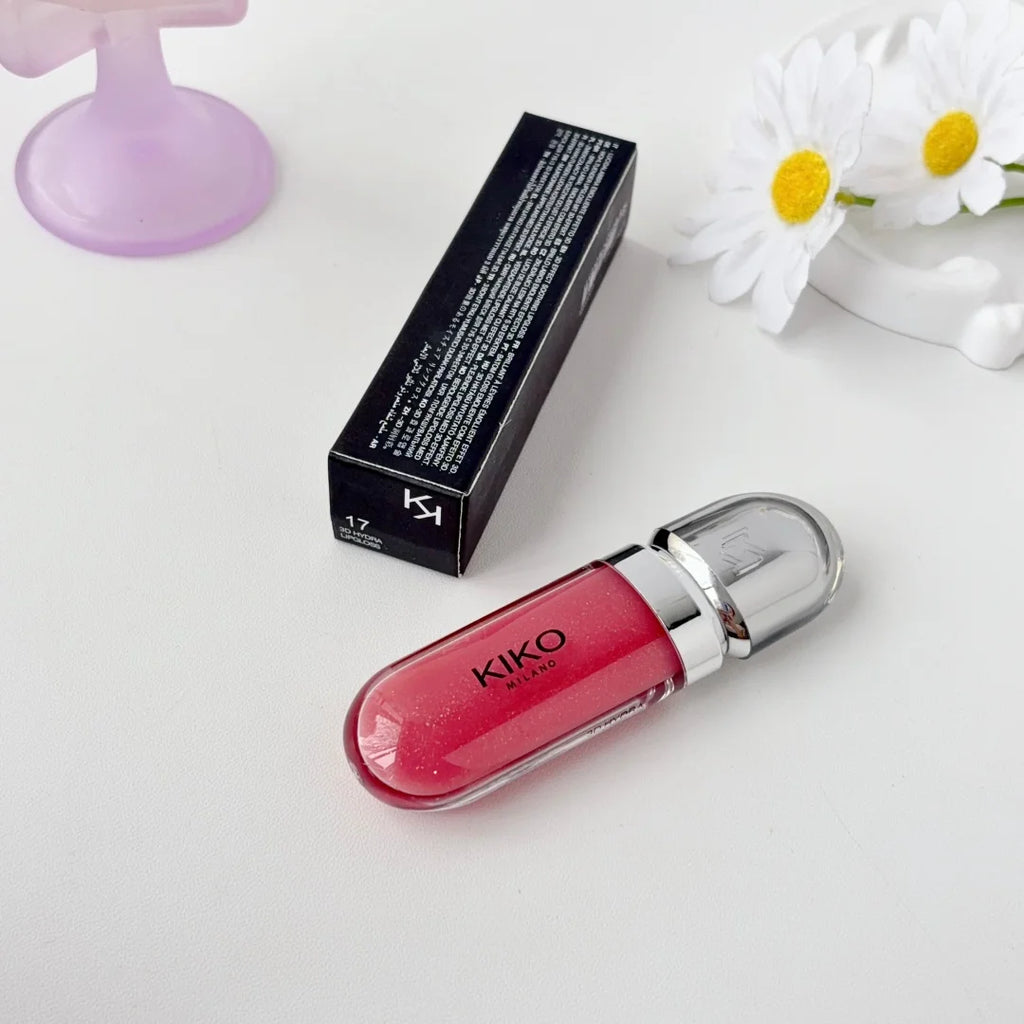 KIKO Milano 3D Hydra Lip Gloss – High Shine, Hydrating & Plumping Lip Gloss