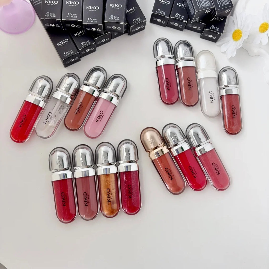 KIKO Milano 3D Hydra Lip Gloss – High Shine, Hydrating & Plumping Lip Gloss