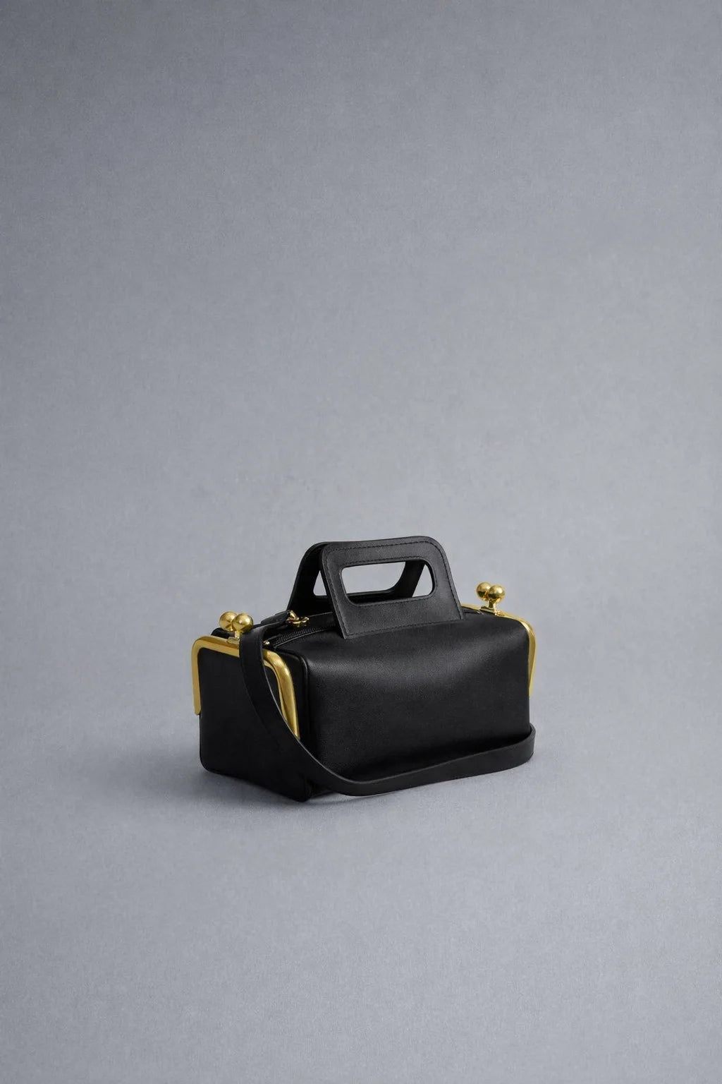 Women's PU Shoulder Handbag with Chain Detail