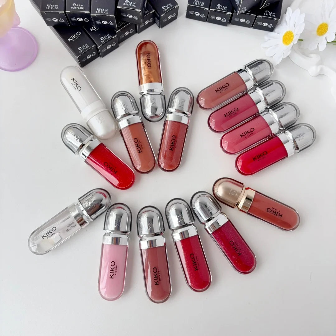KIKO Milano 3D Hydra Lip Gloss – High Shine, Hydrating & Plumping Lip Gloss