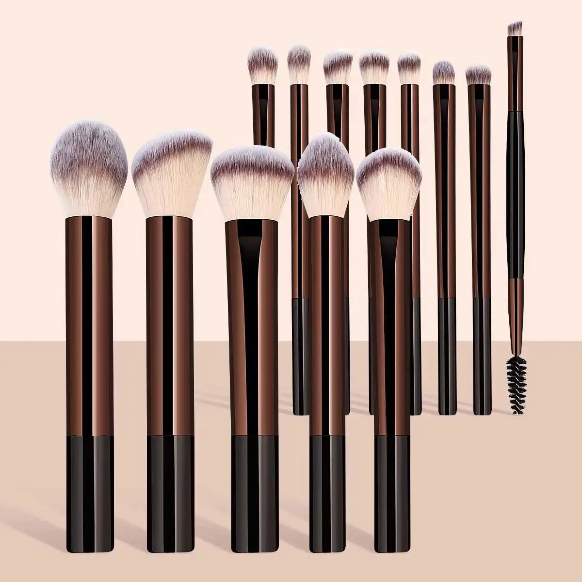 Makeup Brush Set with Storage Bag – Mini Travel-Friendly Professional Brushes