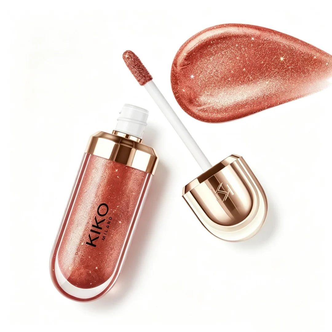 KIKO Milano 3D Hydra Lip Gloss – High Shine, Hydrating & Plumping Lip Gloss