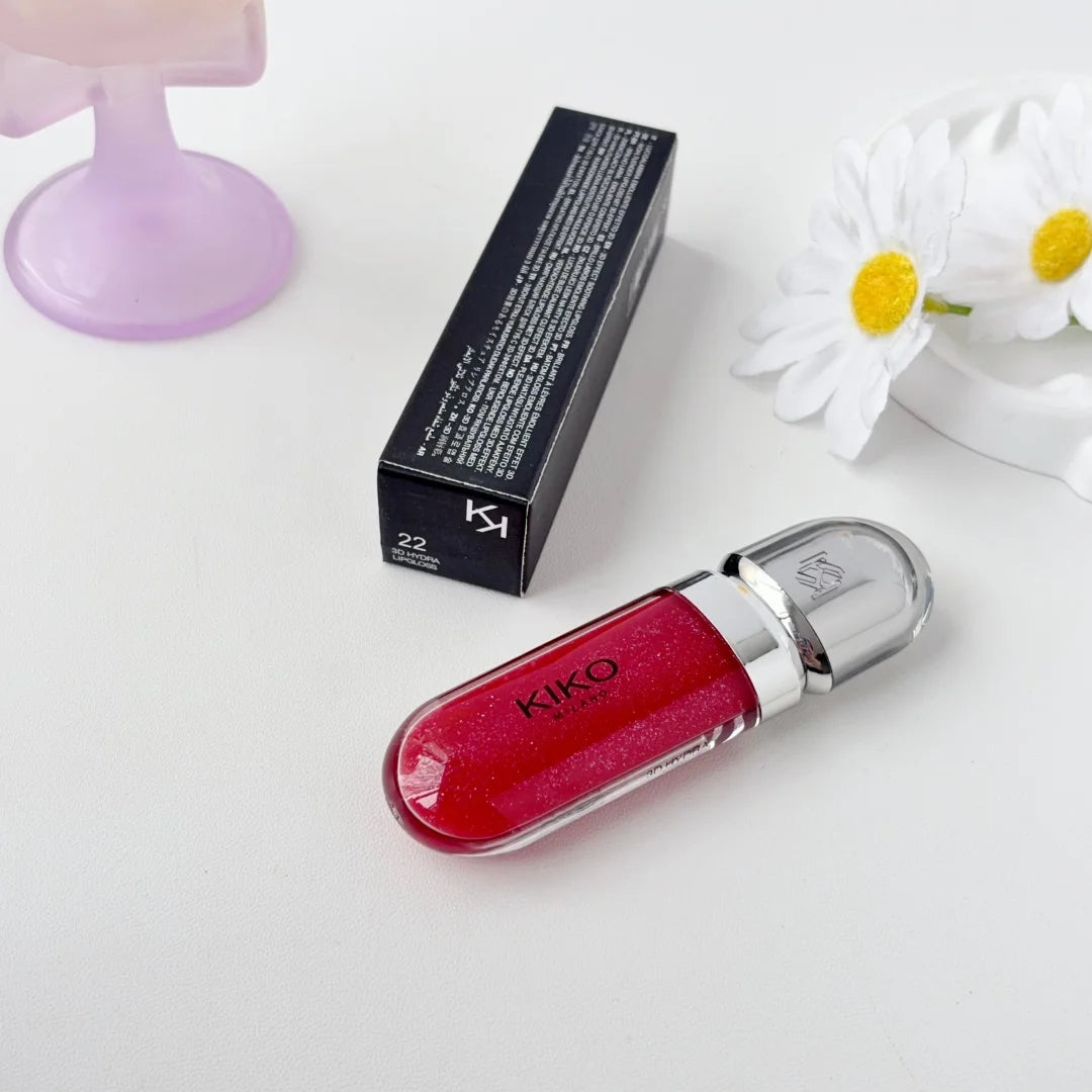 KIKO Milano 3D Hydra Lip Gloss – High Shine, Hydrating & Plumping Lip Gloss