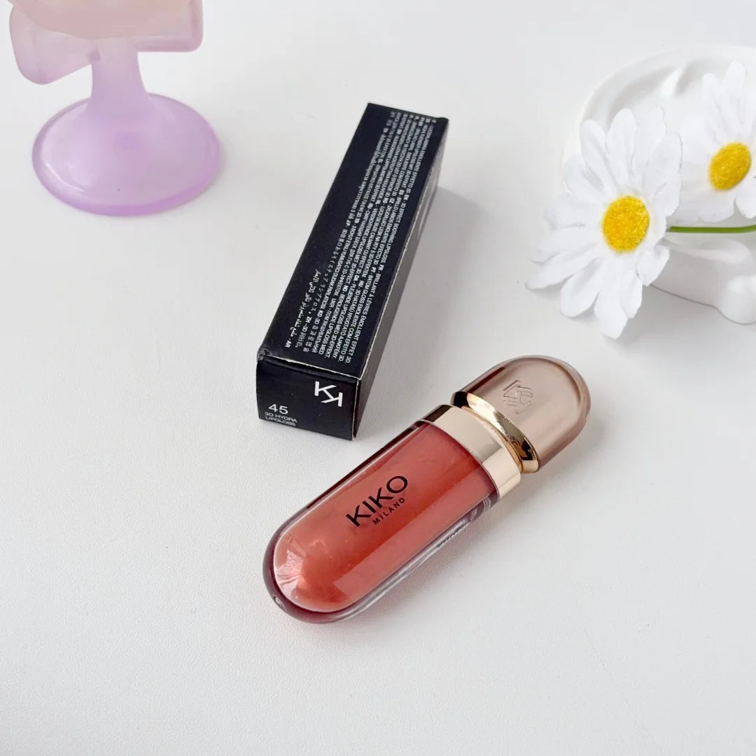 KIKO Milano 3D Hydra Lip Gloss – High Shine, Hydrating & Plumping Lip Gloss