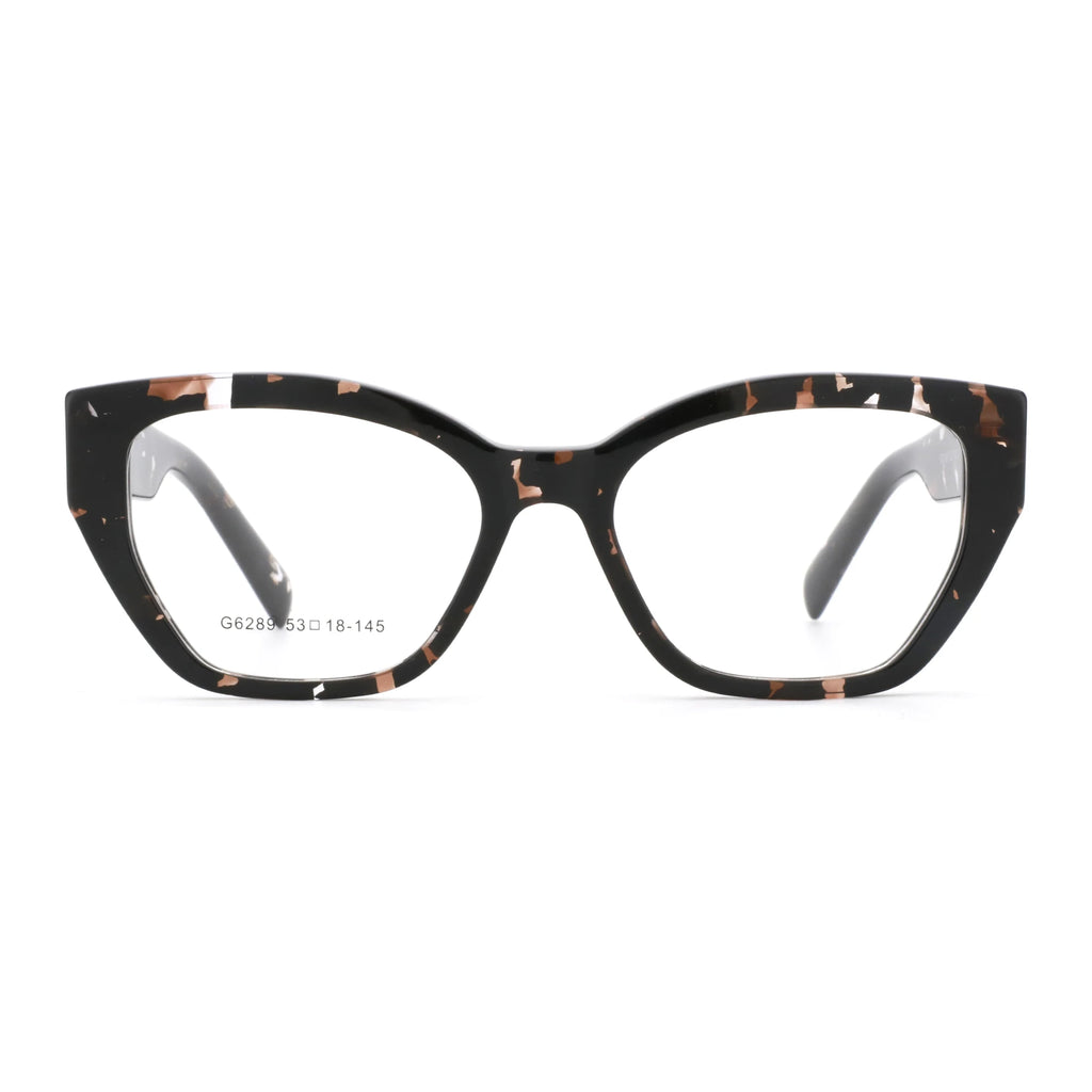 ZENOTTIC Square Prescription Eyeglasses – Handmade Acetate Butterfly Frame | Anti-Blue & Photochromic Lenses for Women