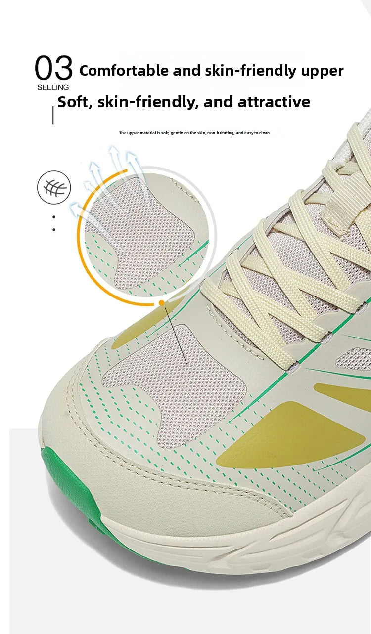 Men's 4E Extra Wide Sports Shoes | Breathable Lace-Up Casual Sneakers | EU 36–47
