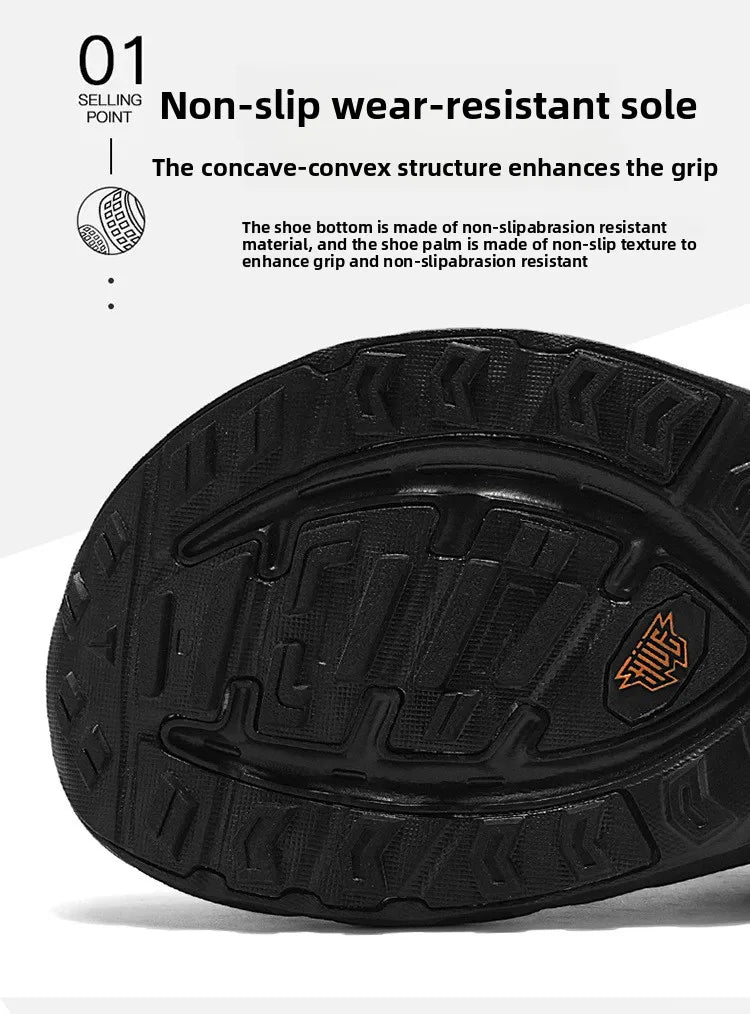 Men's 4E Extra Wide Sports Shoes | Breathable Lace-Up Casual Sneakers | EU 36–47