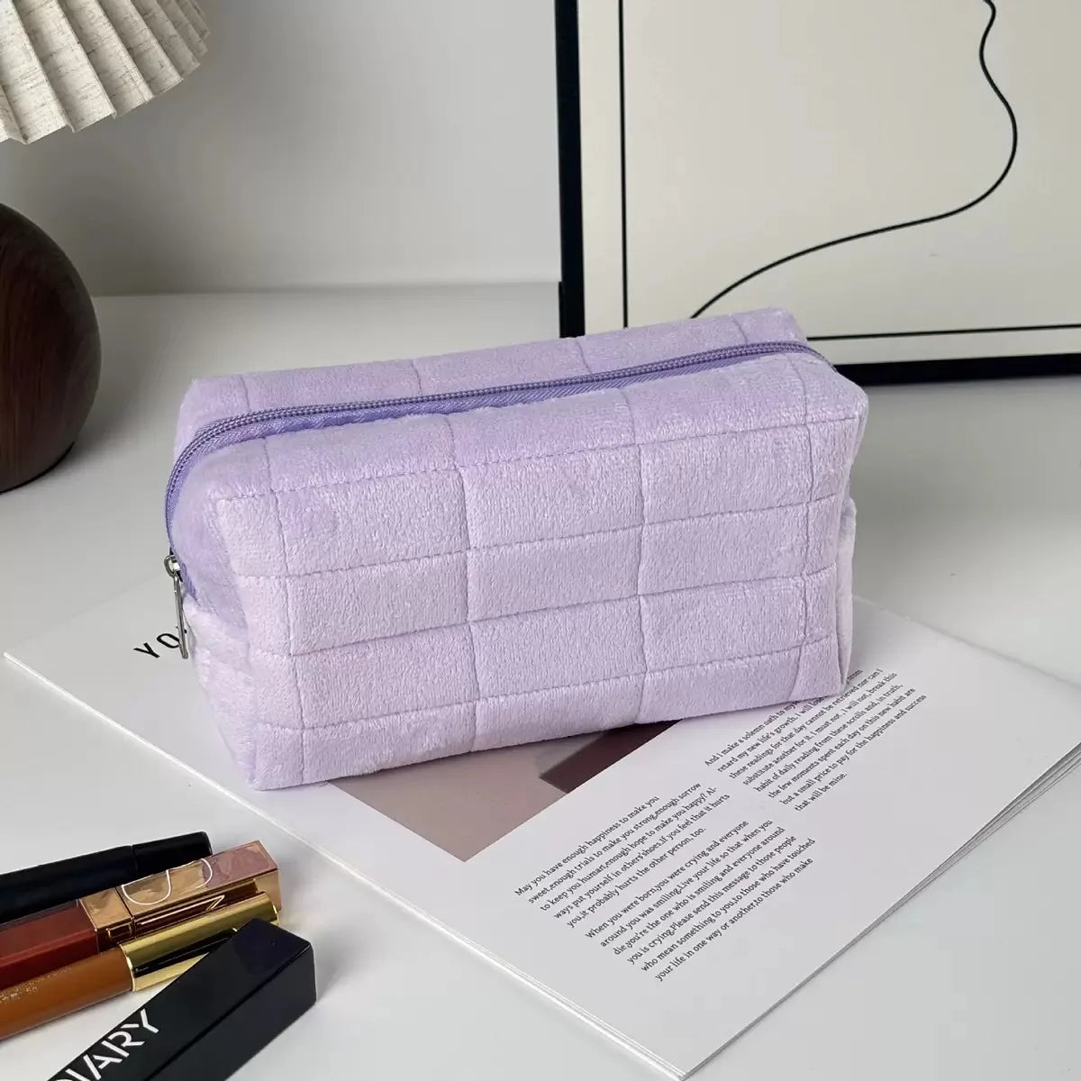 Makeup Brush Set with Storage Bag – Mini Travel-Friendly Professional Brushes