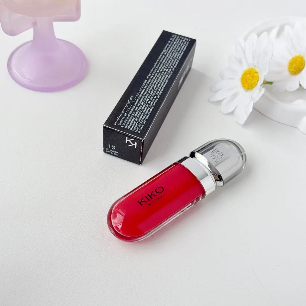 KIKO Milano 3D Hydra Lip Gloss – High Shine, Hydrating & Plumping Lip Gloss