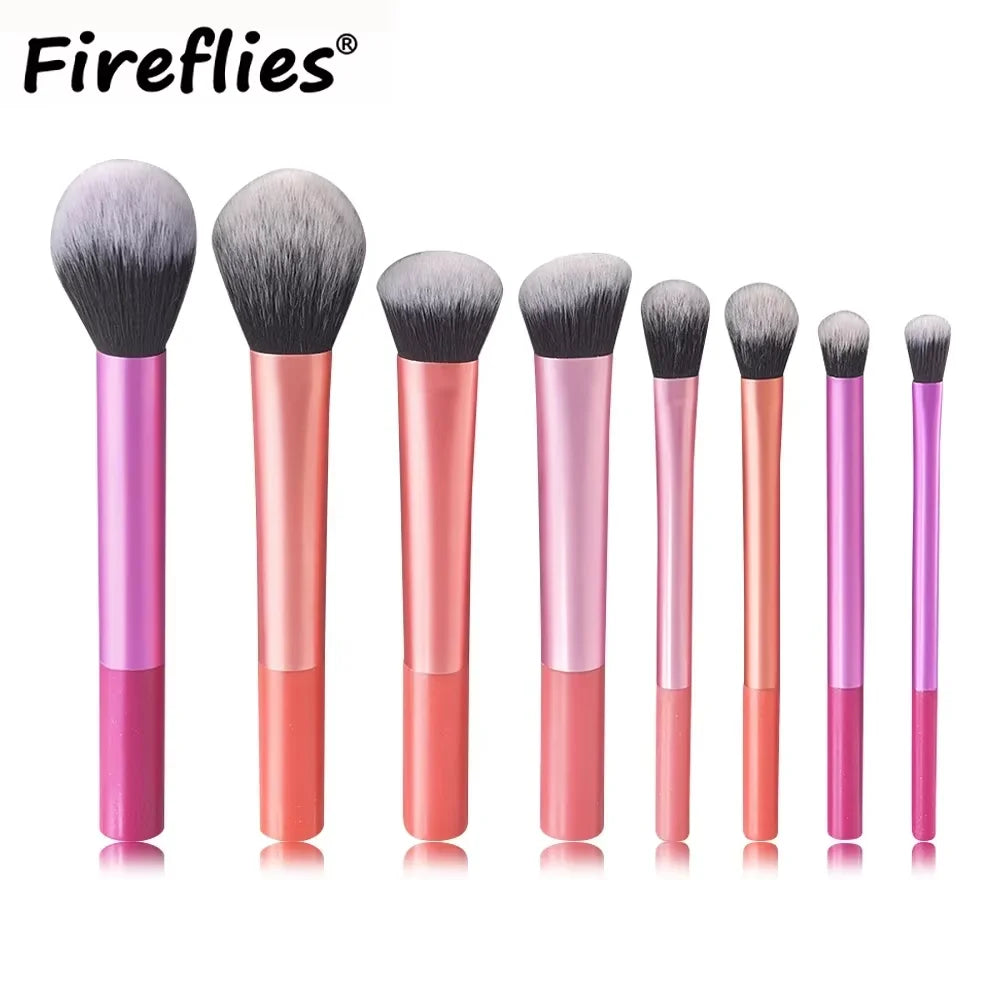 Makeup Brush Set with Storage Bag – Mini Travel-Friendly Professional Brushes