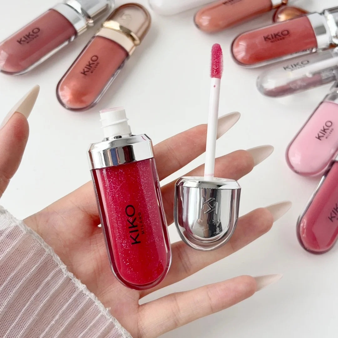 KIKO Milano 3D Hydra Lip Gloss – High Shine, Hydrating & Plumping Lip Gloss