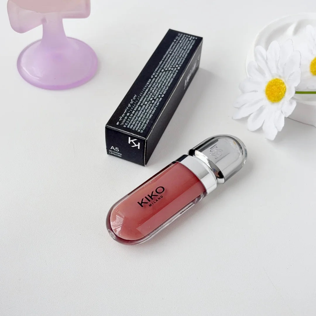 KIKO Milano 3D Hydra Lip Gloss – High Shine, Hydrating & Plumping Lip Gloss