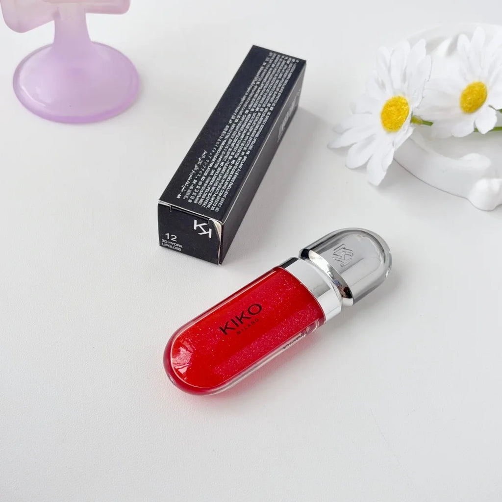 KIKO Milano 3D Hydra Lip Gloss – High Shine, Hydrating & Plumping Lip Gloss