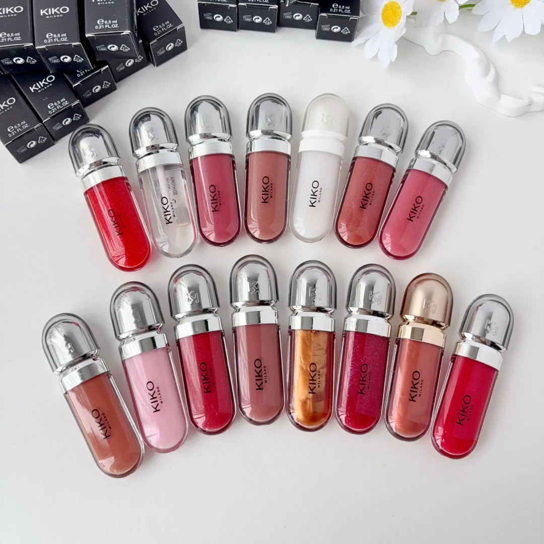 KIKO Milano 3D Hydra Lip Gloss – High Shine, Hydrating & Plumping Lip Gloss