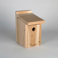Cedar Wooden Bird House for Wrens and Chickadees
