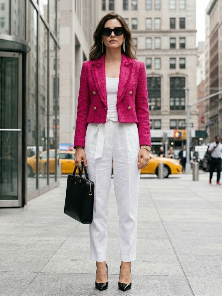 WOMEN'S BLAZER TRIBECA New Collection WALL STREET BYMANYC ® New York-1